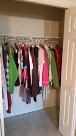 Closet 4 of ladies clothing 