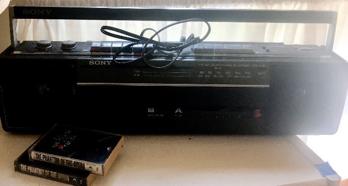 Sony Dual tape cassette radio