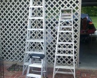 Metal ladders, small step SOLD