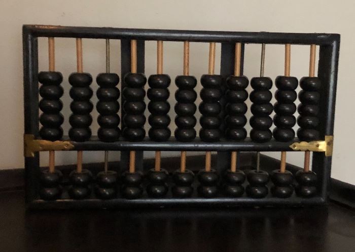 Vintage Lotus Flower Abacus