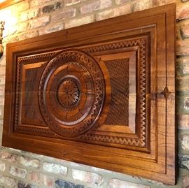 Teak Wall Hanging