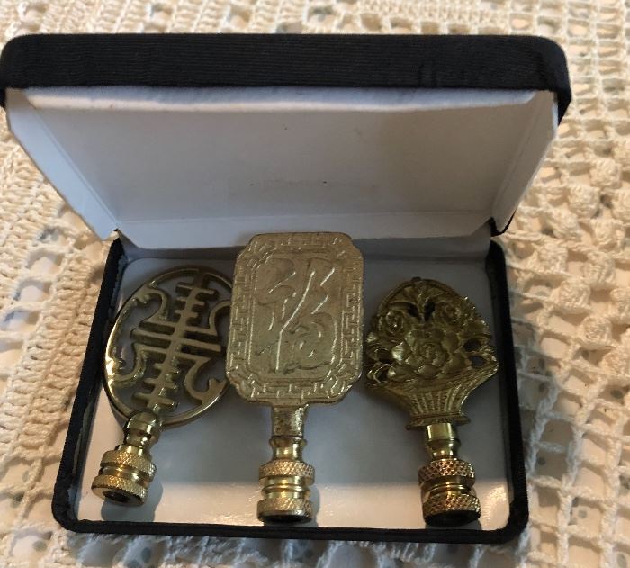 Brass Oriental Lamp Finials