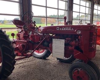 1949 Farmall Super C w/sickle