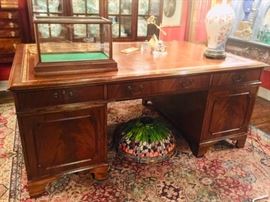 A True English Partners Desk ca 1900