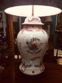 Large Antique Jar as Lamp