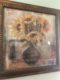 Sunflower painting