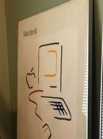 Vintage Picasso Macintosh Poster