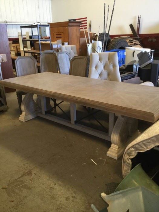 Dining Table Plus 8 Chairs by A.R.T. https://ctbids.com/#!/description/share/138613