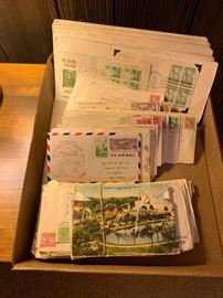Lot of assorted early letters and first day covers