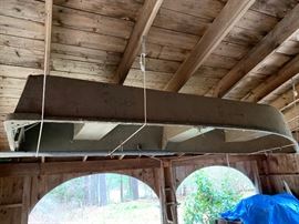 10' Aluminum row boat