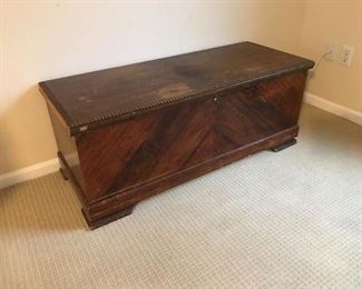 Vintage Wood Trunk