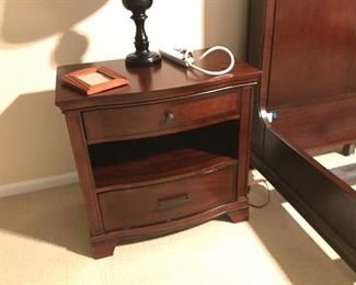 Bedside Table with Drawers
