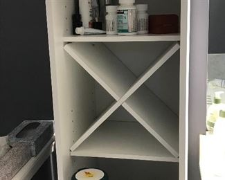 White Bathroom Storage Cabinet