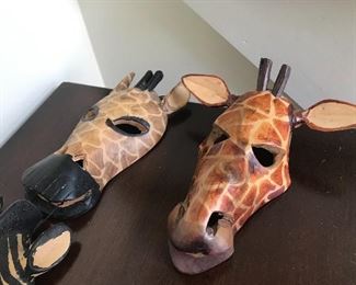 Carved Wood Masks
