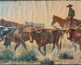 Clinton Baermann large painting