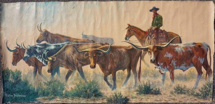 Clinton Baermann large painting