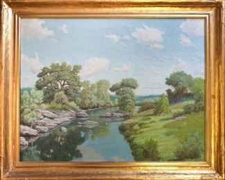 Morris Walton Leader painting