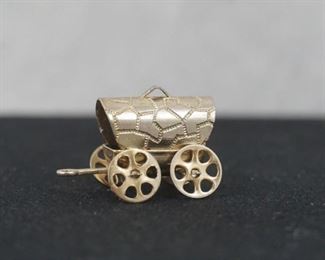 Cute Conestoga wagon charm