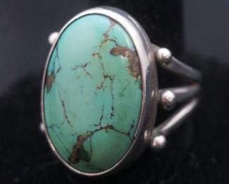 Native American sterling ring