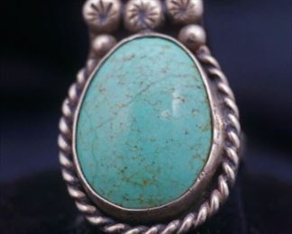Native American sterling ring