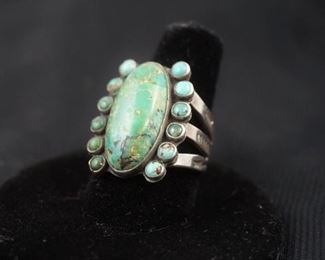 Native American sterling ring