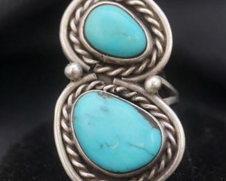 Native American sterling ring