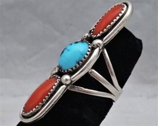 Native American sterling ring
