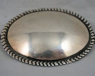 Sterling belt buckle