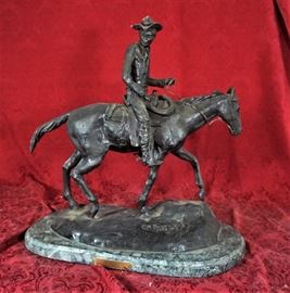 Will Roger statue by Frederic Remington