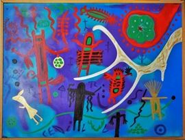 Carlos Cedillo "Panther Shamans' Deer Hunting party"