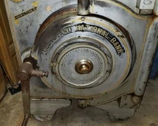 1898 Mosler bank safe. We have the combination to the big door but not the inner safe. 