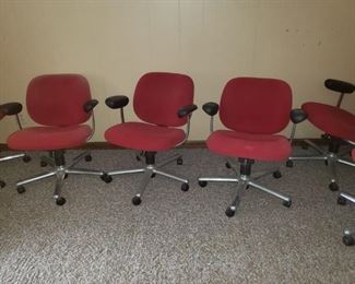 Office chairs (10) total 