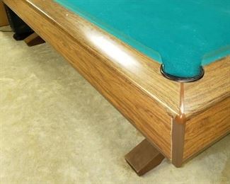 Sierra by Brunswick pool table 