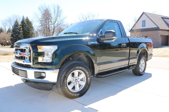 FORD F-150 SIDE VIEW