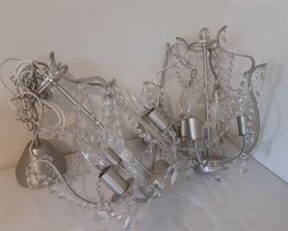 2 Ikea ceiling chandeliers