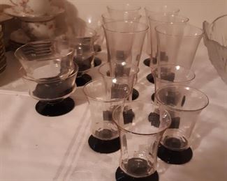 1920s elegant glassware