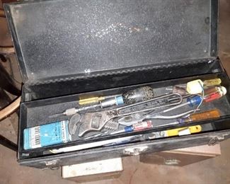 Workshop full of hand tools