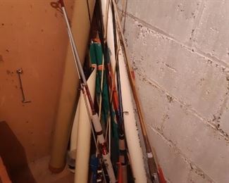 Fishing poles