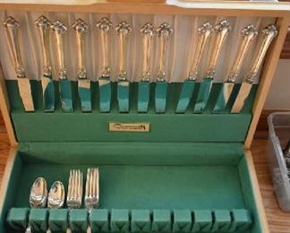 STERLING SILVERWARE SET