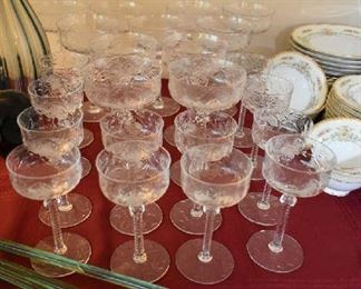 ETCHED STEMWARE 