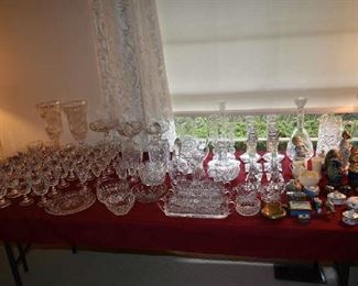 STUART STEMWARE, CRYSTAL, GLASS, HEREND