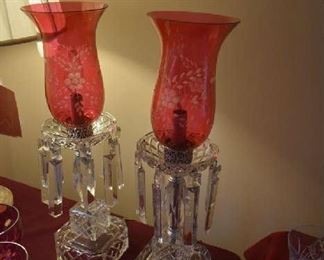 MATCHING CRYSTAL LAMPS