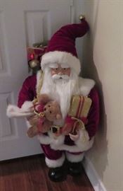 Another child size Santa - there are several throughout the house