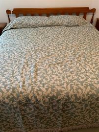 king bed maple headboard