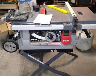 Craftsman folding table saw