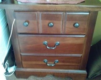 Three drawer Nightstand
