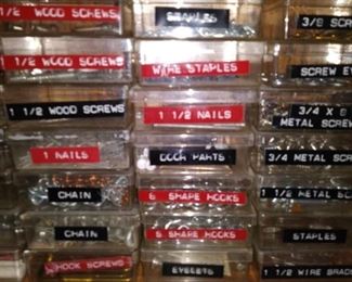 Assorted hardware
