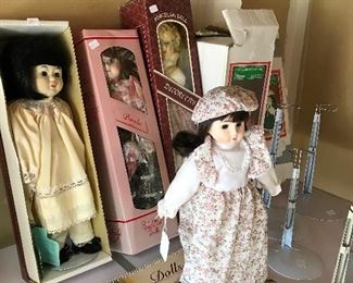Porcelain dolls