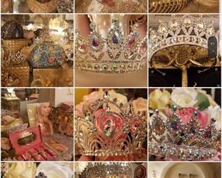 jewelry, accessories, purses and crowns