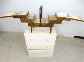 Chest of Drawers Sewing Notion Basket of Bins